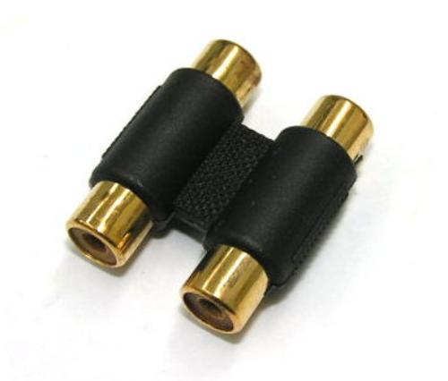 RCA Double Jack to RCA Double Jack Black Gold 